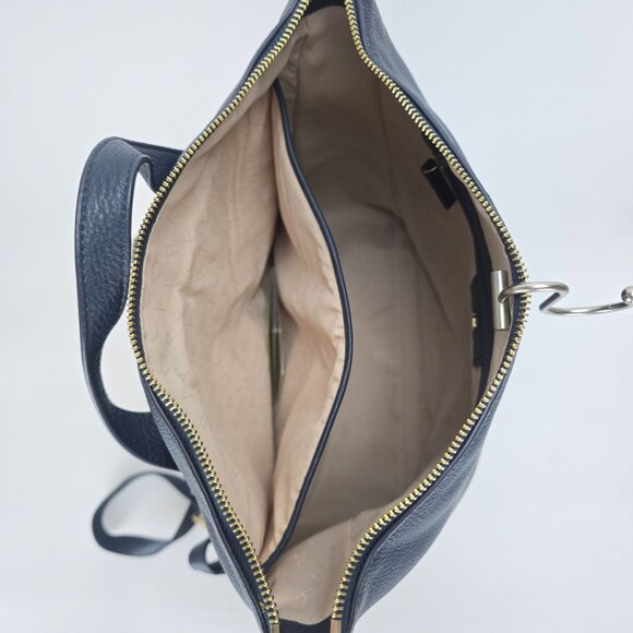 Radley London Westwell Lane Medium Leather Ziptop Backpack - Ink - Picture 10 of 10